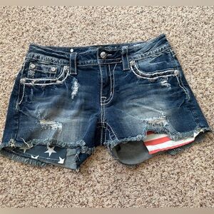 Miss Me shorts patriotic